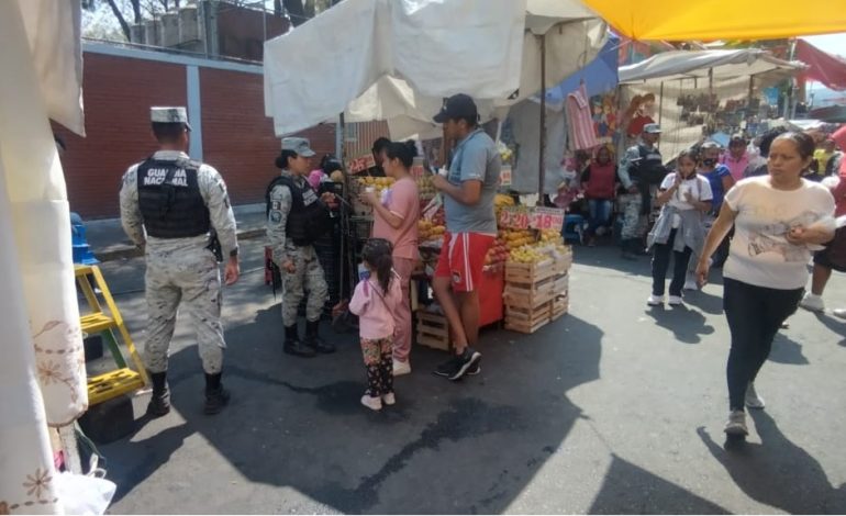 Enviarán más agentes de la GN a Xochimilco