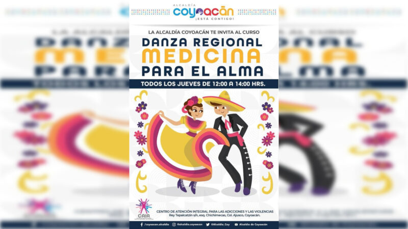 Invitan al concurso de danza regional en Coyoacán