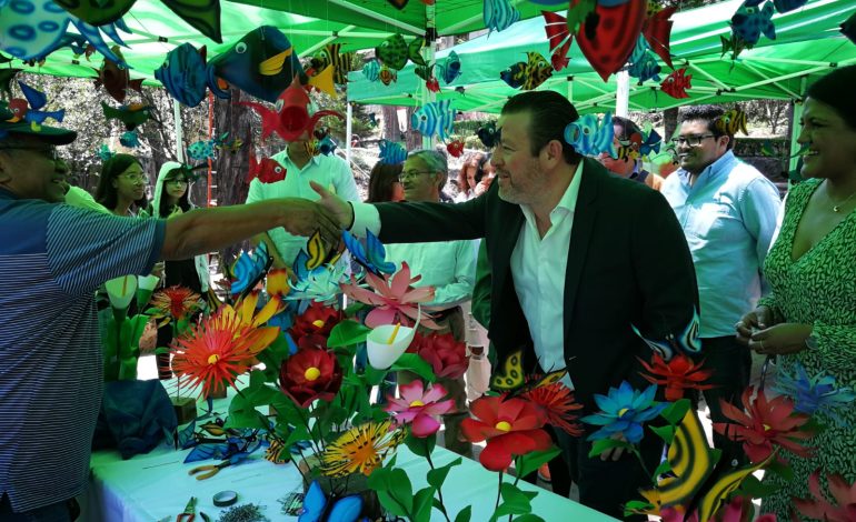 Al inaugurar la Feria Ambiental 2023 en La Magdalena Contreras, el Alcalde Luis Gerardo “El Güero” Quijano, resaltó la importancia del trabajo en conjunto que realiza la administración pública, la sociedad civil y el sector empresarial en la promoción de la sustentabilidad ambiental
