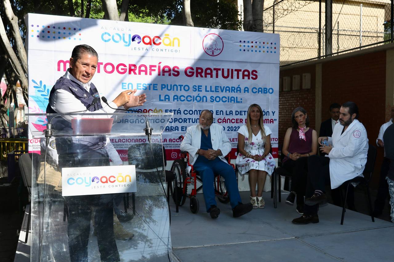 Inicia nueva jornada gratuita de detección de cáncer de mama en Coyoacán
