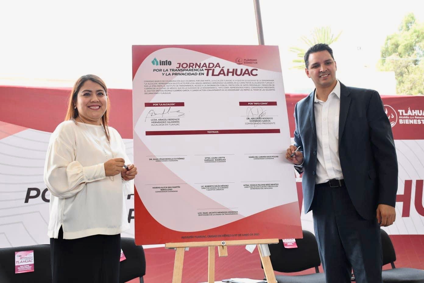 Tláhuac realiza Feria de la Transparencia
