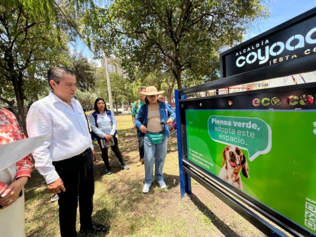 Instala Alcaldía Coyoacán biodigestor orgánico para mascotas