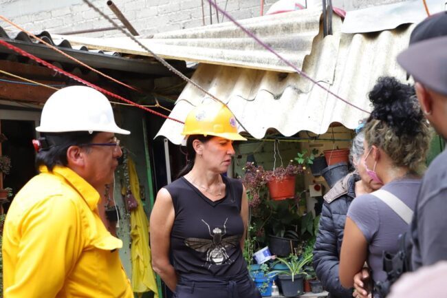 Se habilitará albergue y se dará apoyo de renta temporal a familias afectadas por explosión en Punta de Cehuayo: Lía Limón