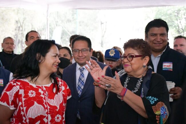 Promueven reelección de Margarita Saldaña en Azcapo