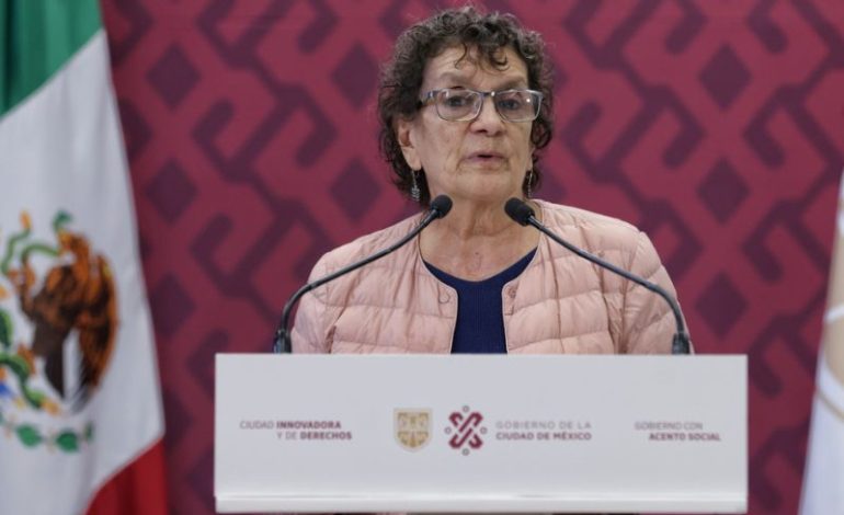 La secretaria de Gestión Integral de Riesgos y Protección Civil del Gobierno capitalino, Myriam Urzúa dijo que aproximadamente 5 mil funcionarios públicos participarán en el Simulacro Nacional del próximo 19 de septiembre a las 12 del día. FOTO: Especial