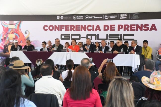 El Festival “Go Music” se llevará a cabo el 30 de septiembre en el Bosque de Tláhuac