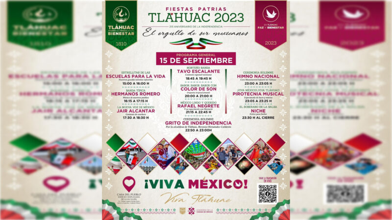 Ven a dar el Grito de Independencia en Tláhuac