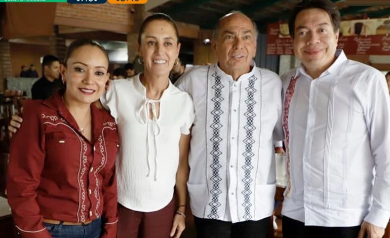 Ofrece Toño Pérez 2.5 millones de votos a Claudia Sheinbaum en Jalisco