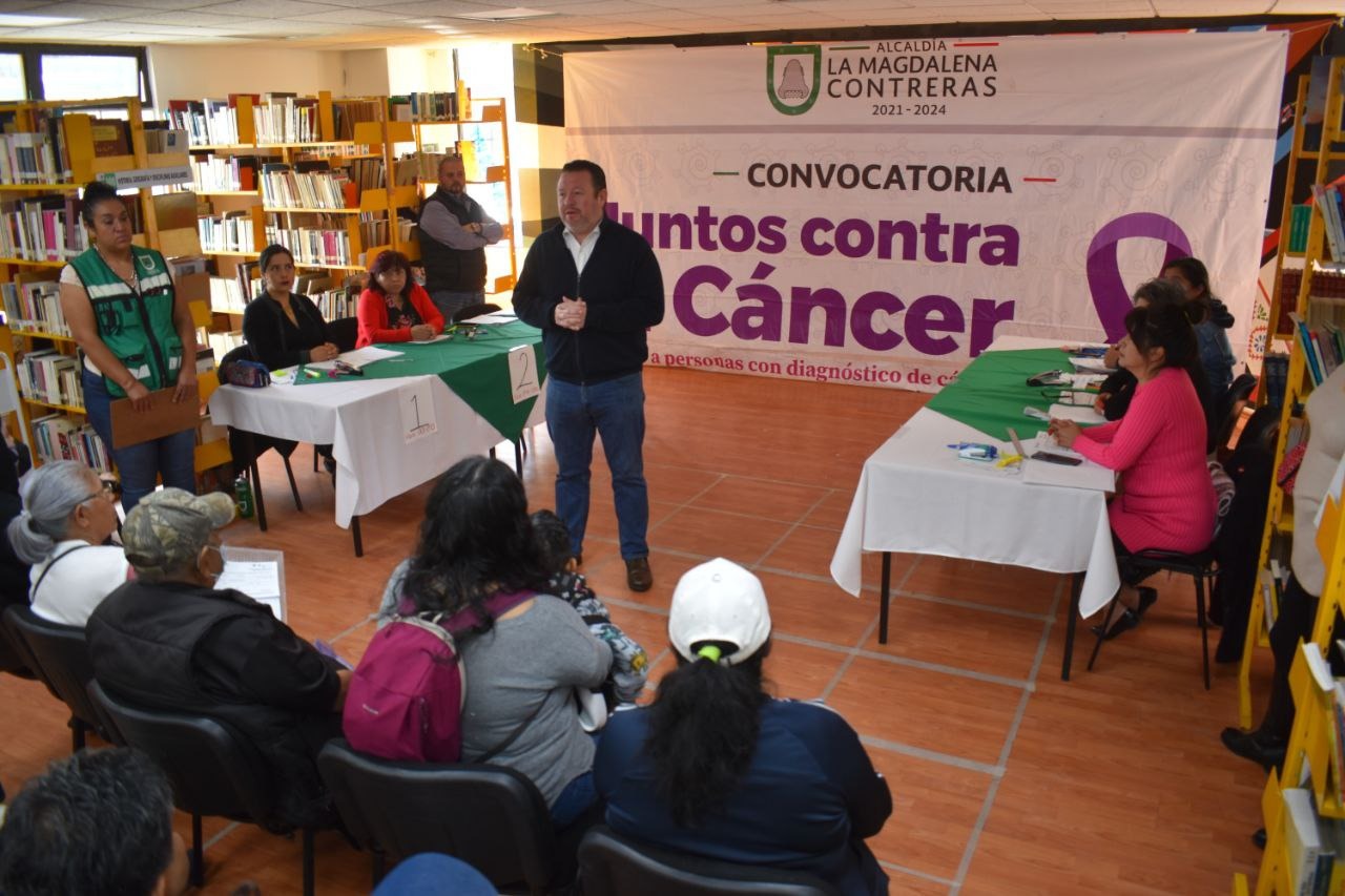 Alcaldía M. Contreras comparte avances en lucha contra el cáncer
