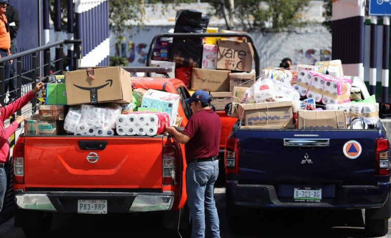 Envía  AO 13 toneladas de ayuda para damnificados en Guerrero