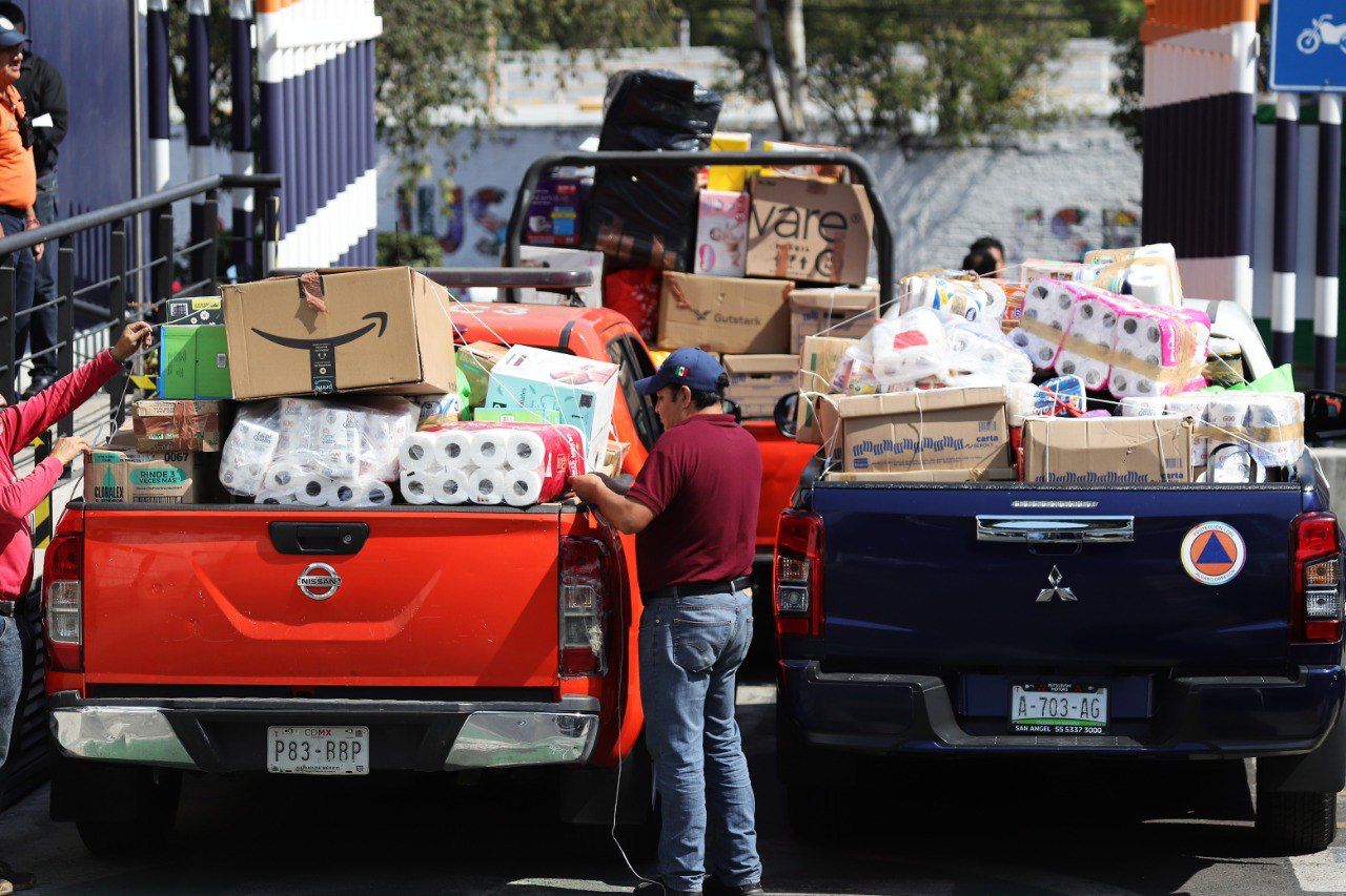 Envía  AO 13 toneladas de ayuda para damnificados en Guerrero