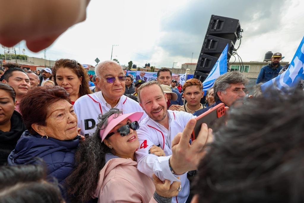 Taboada promete seguridad y calidad de vida en Tláhuac