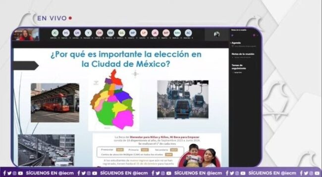 IECM capacita a ciudadanos con miras a próximas elecciones