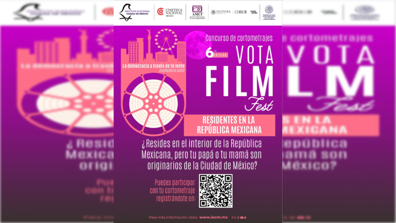 IECM lanza sexta edición de concurso Vota Film Fest