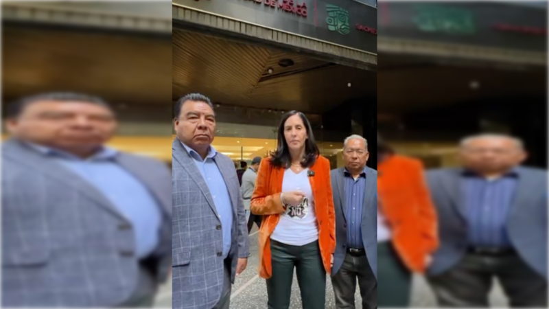 Lía Limón defiende el derecho al agua de los vecinos de Álvaro Obregón en reunión con SACMEX