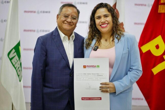 Morena registra candidatas para Cuauhtémoc y Tlalpan