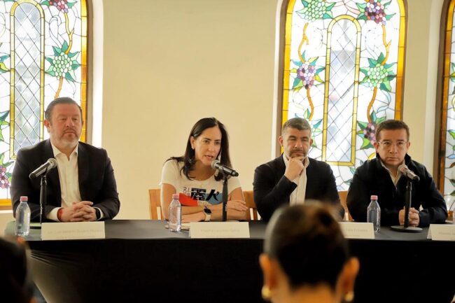 Lía Limón, Mauricio Tabe, Gerardo Quijano y Jaime Isabel Mata, acusan intromisión de Batres en proceso electoral de la CDMX