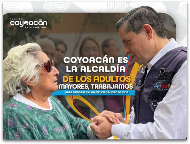 Coyoacán es la Alcaldía de los adultos mayores: Giovani Gutiérrez