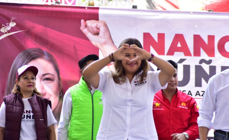 Nada bien le fue a la diputada Nancy Núñez en su arranque de campaña por la Alcaldía Azcapotzalco. Para empezar, no mostró músculo, pues no se atrevió a hacer su mitin en la explanada de la Alcaldía, a pesar de que contaría con la presencia de la candidata a la Jefatura de Gobierno, Clara Brugada.