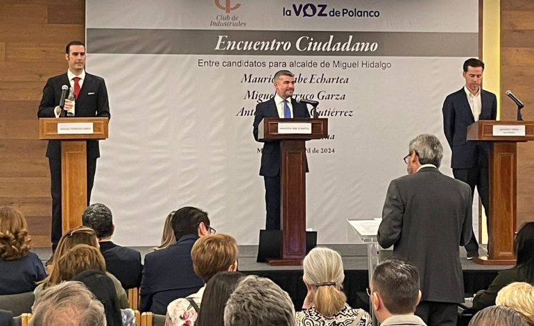 Tabe arrasa con Torruco en debate de La Voz de Polanco