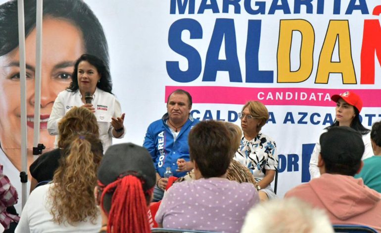 Vamos a recuperar la alberca del Deportivo Azcapotzalco: Margarita Saldaña