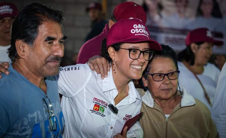 Vecinos advierten a Gaby Osorio que hay guerra sucia en su contra