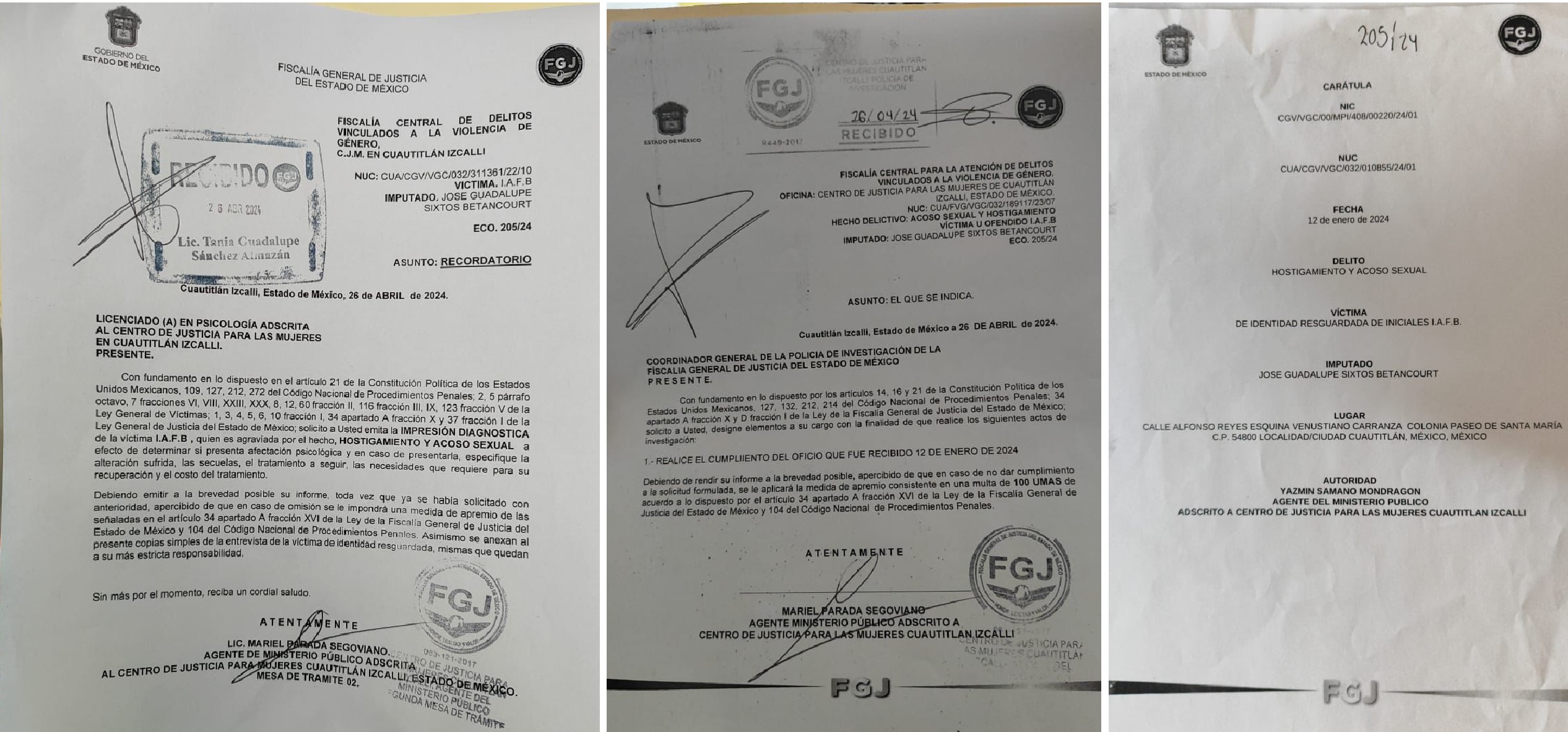 En Cuautitlán, servidora pública sufre acoso sexual y el alcalde Aldo Ledezma protege al agresor, denuncian