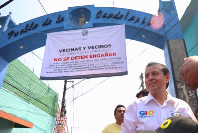 Vamos a caminar de la mano con los pueblos y barrios de Coyoacán: Giovani Gutiérrez