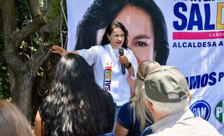 Margarita Saldaña pide a Morena elección limpia, libre y en paz