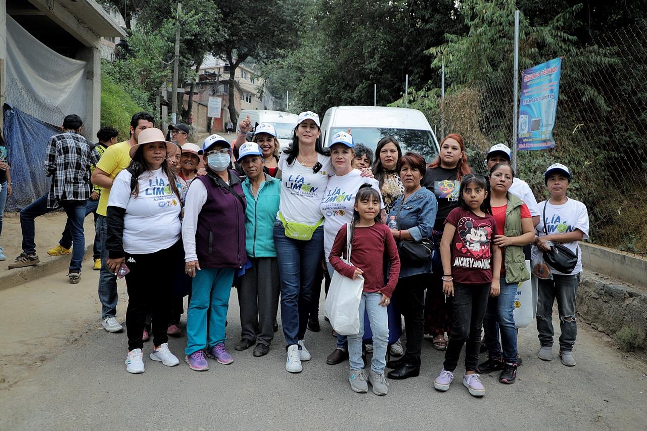 Vecinos y encuestas confirman nuevo triunfo de Lía Limón en ÁO