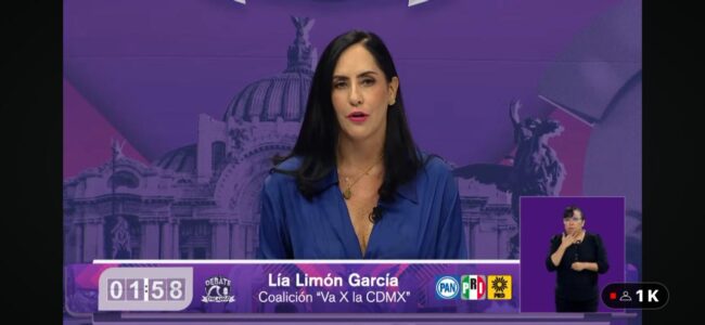 Lía Limón gana debate con las mejores propuestas