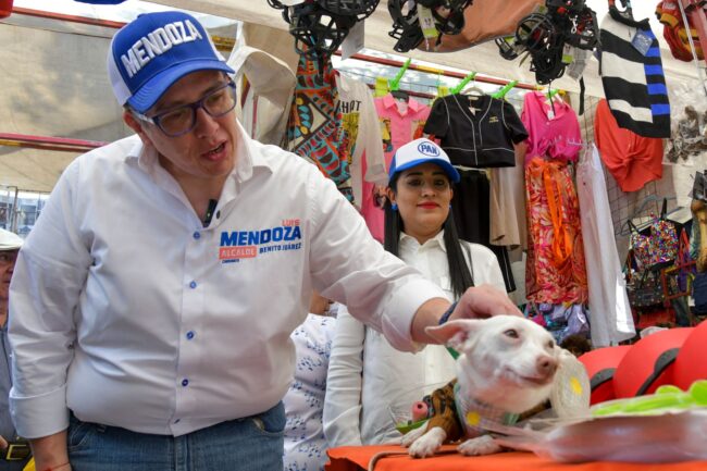 En la alcaldía Benito Juárez protegeremos a los animales de compañía como a nuestra familia: Luis Mendoza