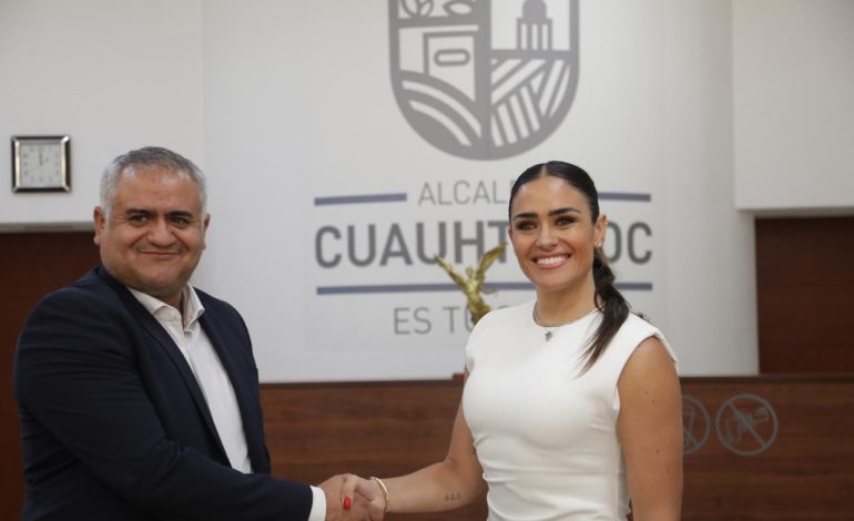 Ale Rojo y Raúl Ortega inician la transición en la Cuauhtémoc