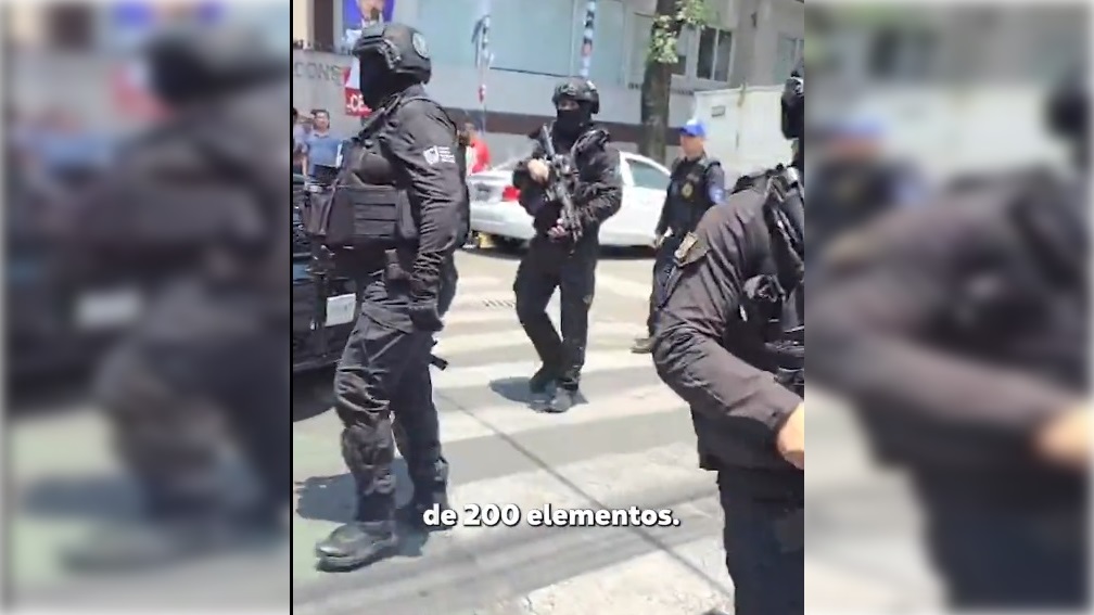 Tabe denuncia intimidación de la policía contra la oposición