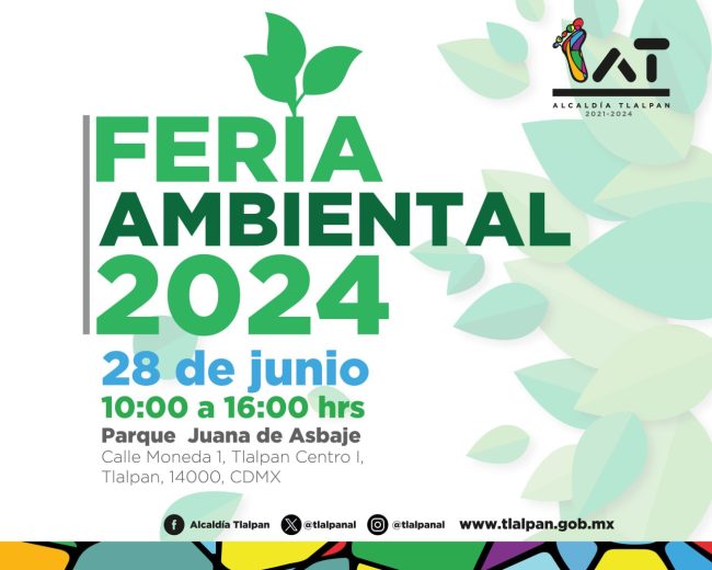 Tlalpan invita a promover el cuidado del medio ambiente con Feria Ambiental 2024