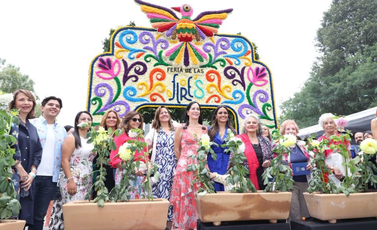 Lía Limón volvió a hacer grande la Feria de las Flores de San Ángel