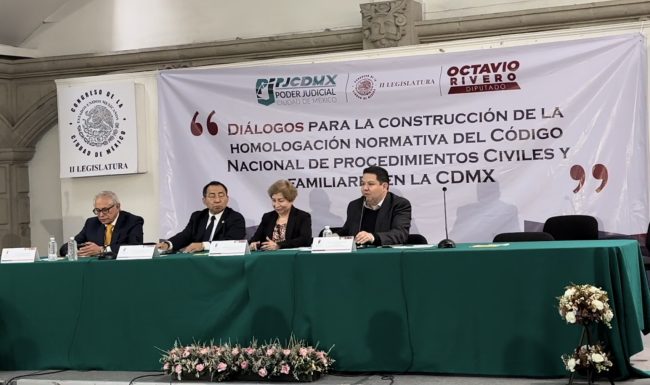 Analiza Congreso homologación del Código  de Procedimientos Civiles y Familiares