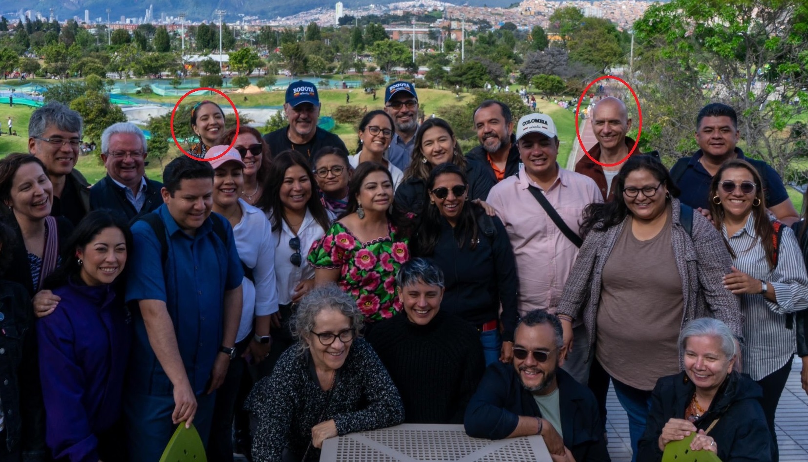 Los ‘colados’ al viajecito de Brugada a Colombia