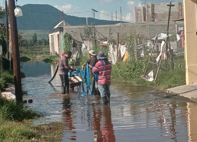 Panistas exigen a Batres atender inundaciones en Tláhuac