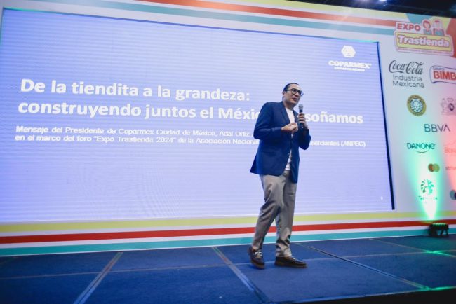 Adal Ortiz inicia su presidencia en Coparmex CDMX con apoyo a negocios familiares