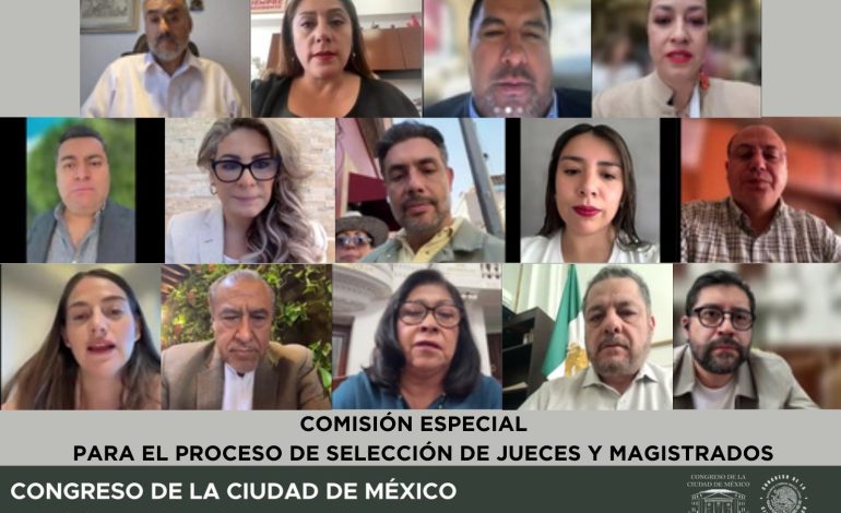 Misión cumplida; cierra Comisión Especial para elección judicial