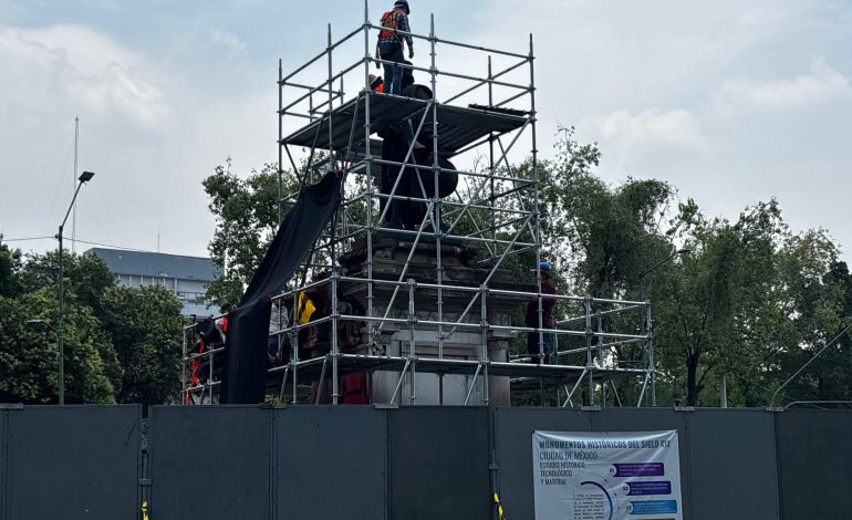 La Alcaldía Cuauhtémoc y el Instituto de Investigaciones Estéticas de la UNAM trabajan en el análisis técnico del Monumento a Cristóbal Colón, como parte de un plan de conservación que permitirá solicitar presupuesto para su restauración.