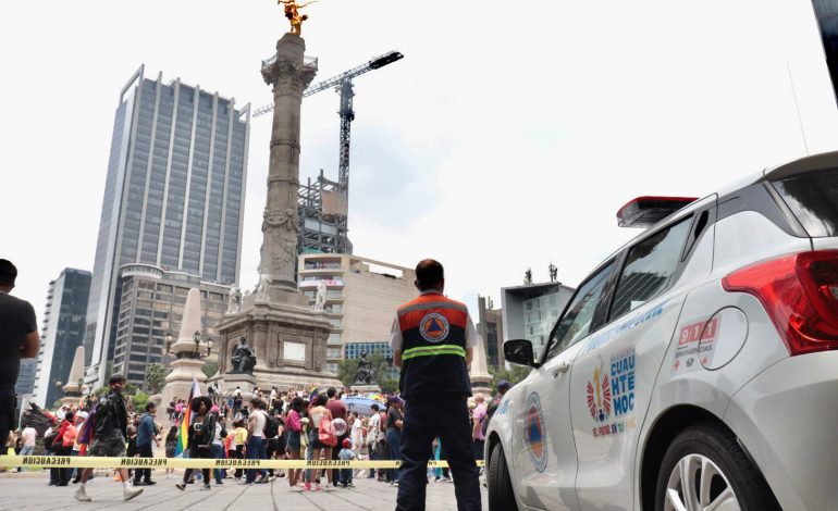 Protección Civil de Cuauhtémoc asiste marcha del orgullo LGBTTTQ+