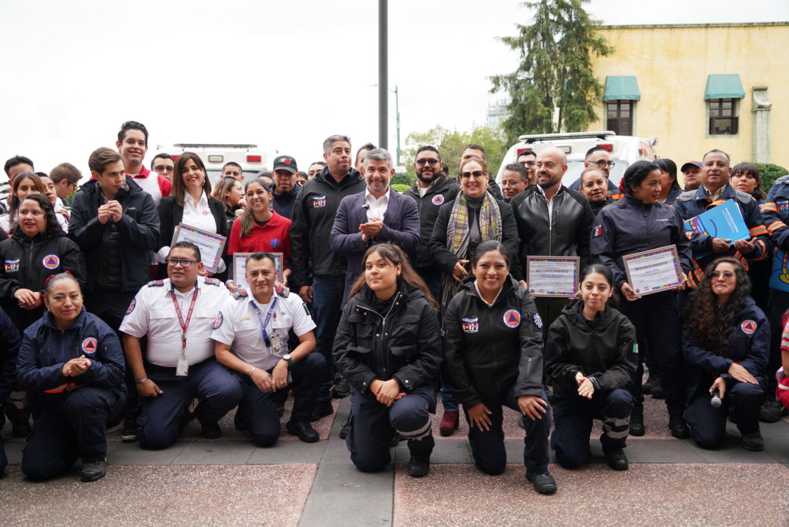 Socorristas colocan a MH a la vanguardia de CDMX en emergencias: Tabe