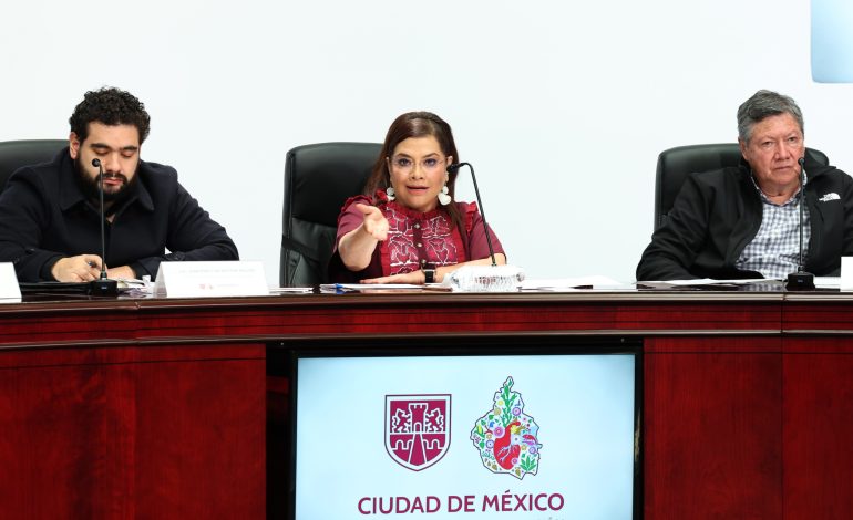En la primera mitad del año, a las arcas de la Ciudad de México ha ingresado el 8% más que en el mismo periodo del año pasado, lo que representa el 60% de lo proyectado para recaudarse en este 2025, por lo que la jefa de Gobierno, Clara Brugada, destacó que hay “finanzas sanas sustentables y sostenibles” en la capital. FOTO: Especial