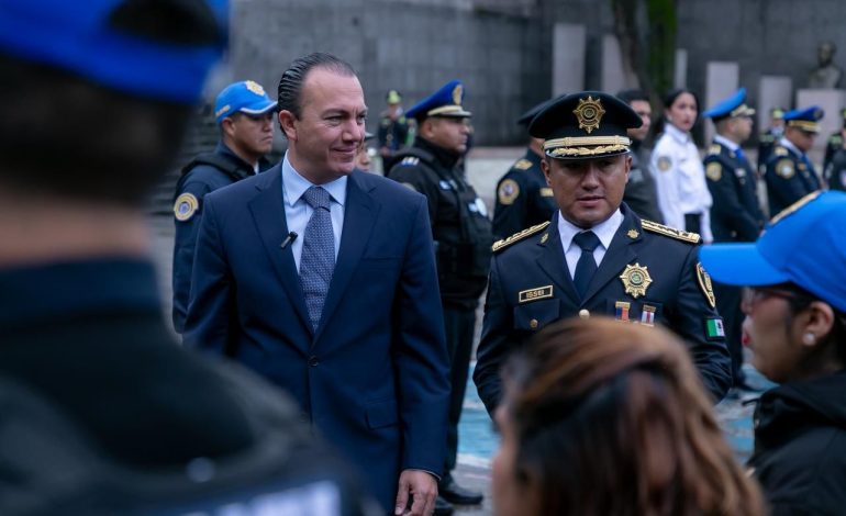 El alcalde de Cuajimalpa, Carlos Orvañanos, informó que en el marco del arranque del nuevo ciclo escolar 2025-2026, se tiene listo un esquema de seguridad listo para un regreso a clases tranquilo entre los padres de familias y autoridades del sistema educativo de nivel básico en lo público y privado. FOTO: Especial