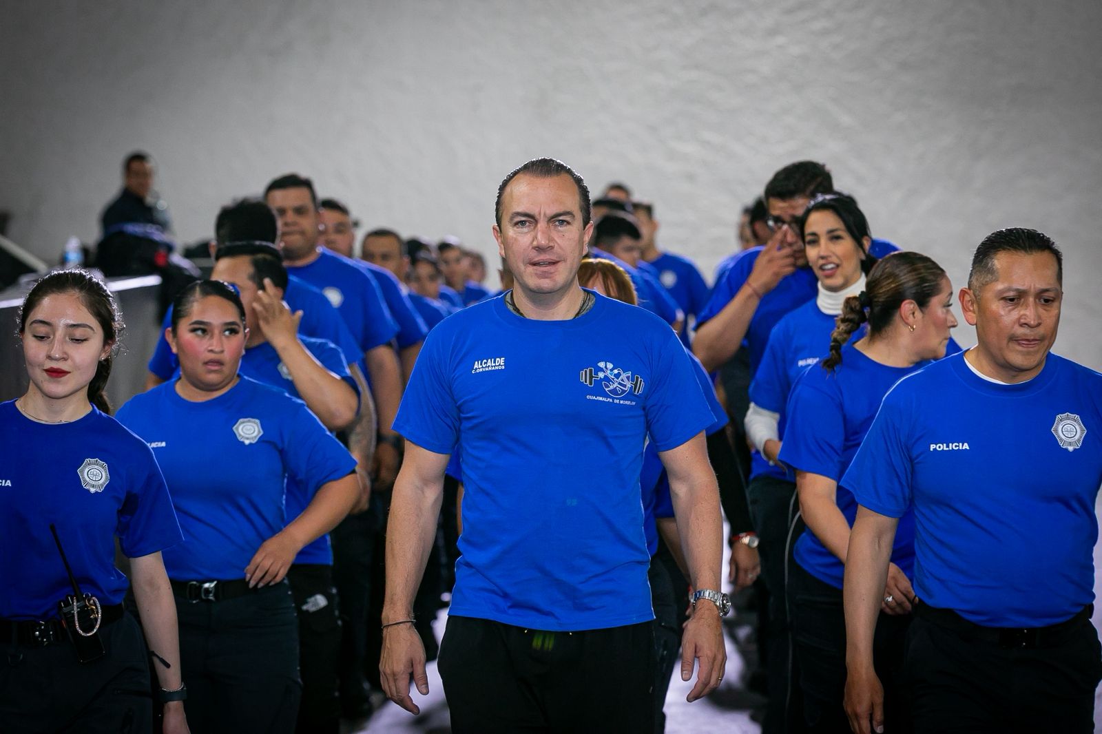 Orvañanos arranca programa para mejorar estado de salud de policías de Cuajimalpa